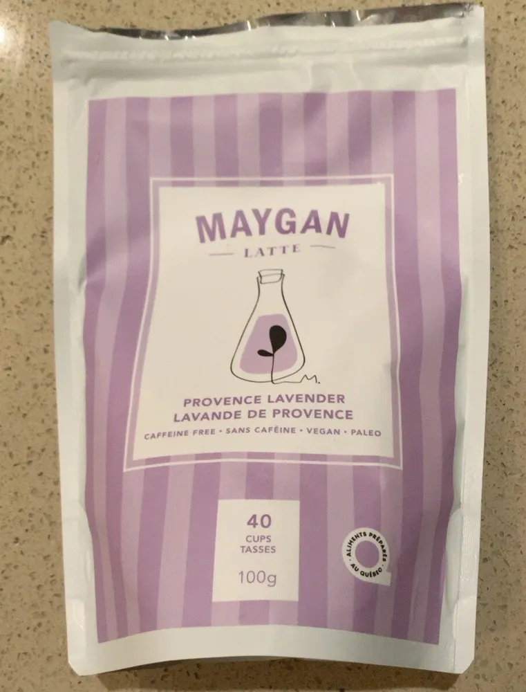 Provence lavender latte