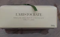 L'Aristocrate: gâteau aux fruits matcha et chocolat blanc