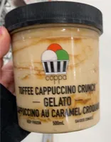 Toffee Capuchino Crunch Gelato