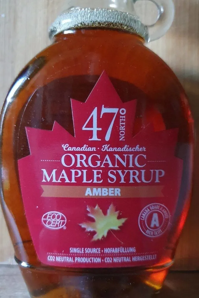 Organic Marple Sirup Amber