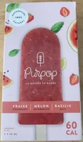Purpop Fraise Melon d’eau Basilic