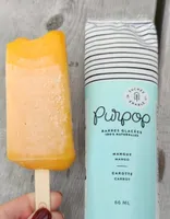 Barre glacée mangue carotte