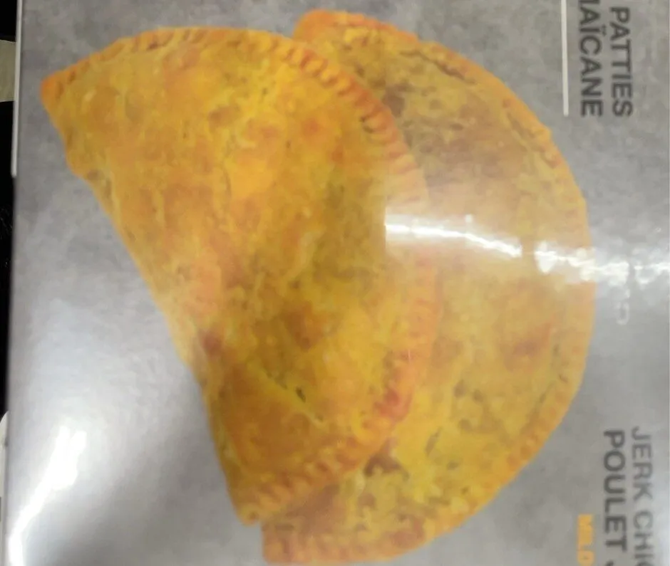 Jamaican style jerk chicken patties