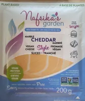 Marble Cheddar Style Vegan Cheese Sliced