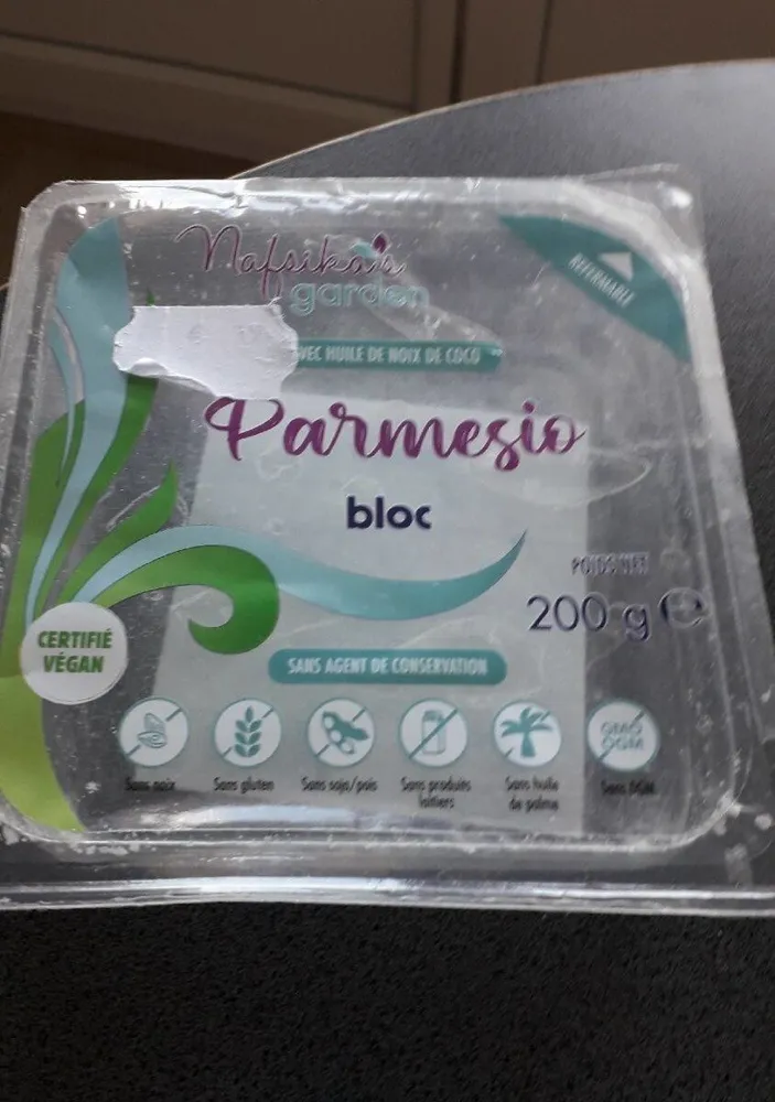 Parmesio bloc certifié vegan