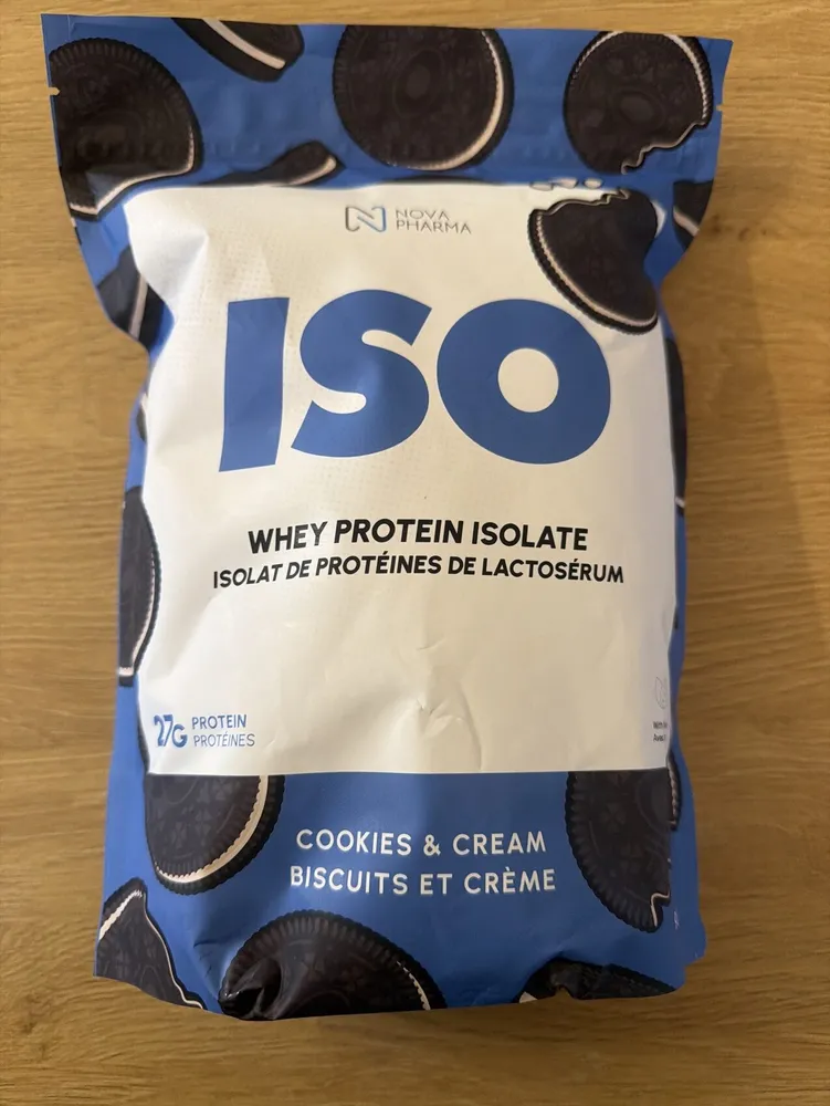 Whey Protein Isolate Cookies & Cream