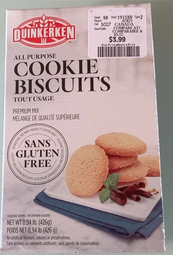 Cookie biscuits