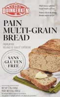 Gluten free multi-grain bread mix