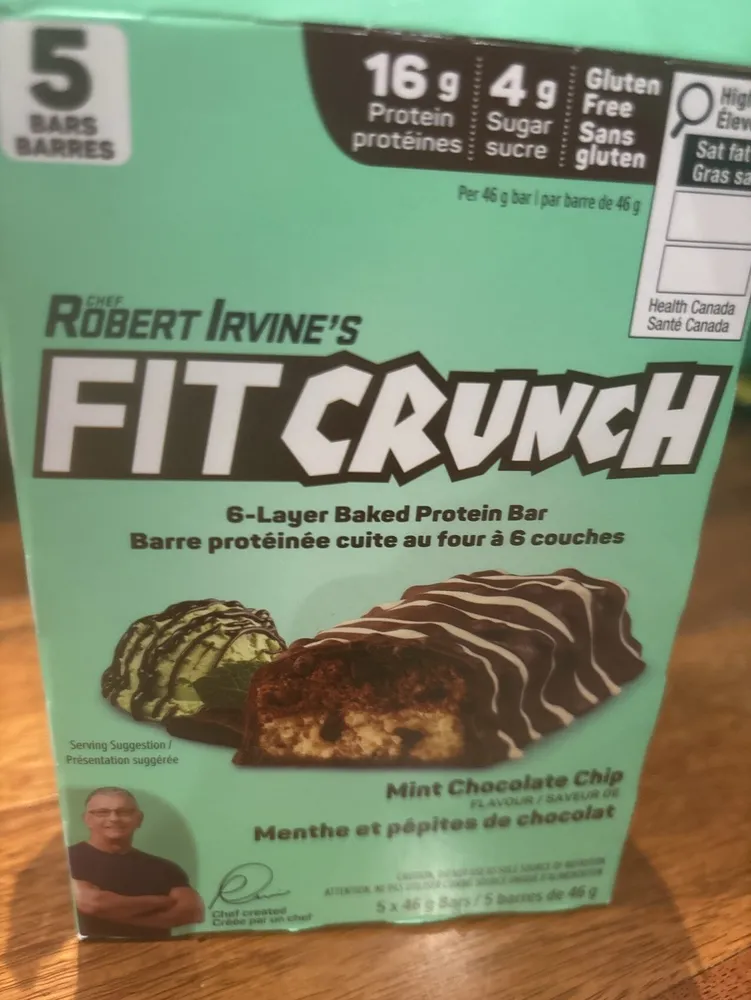 Fit Crunch Mint Chocolate Chip Bar