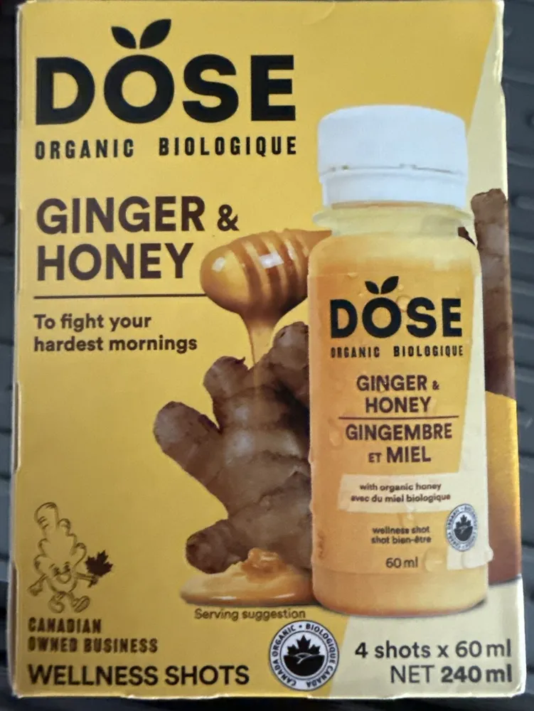 Ginger & Honey Shot