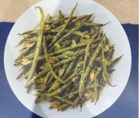 Haricots verts avec amandes grillées