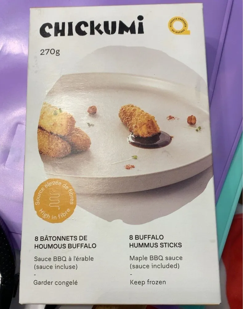 Bâtonnets de Houmous Buffalo