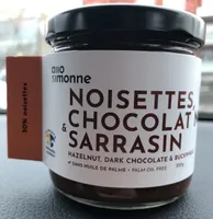 Noisettes, chocolat noir & Sarrasin