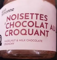 Noisettes & chocolat au lait croquant