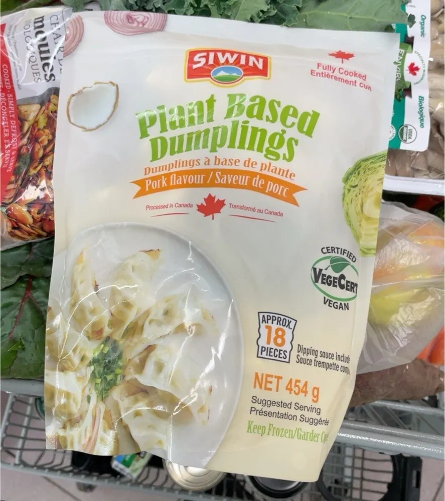 Plant based dumplings