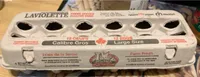 LAVIOLETTE 12 eggs, large size