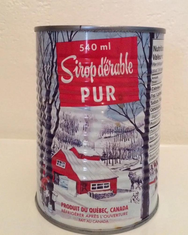 Sirop d'érable pur
