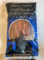 Wild smoked sockeye salmon candy