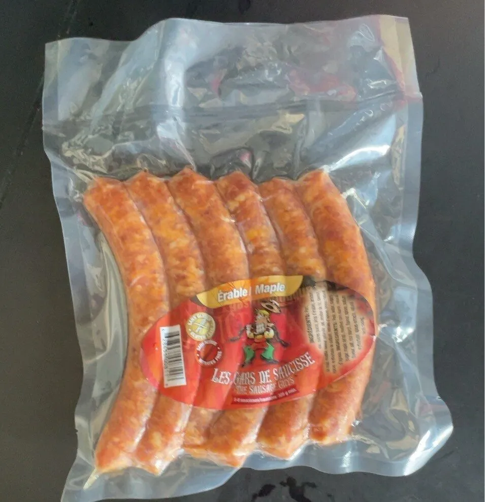 Saucisses erable