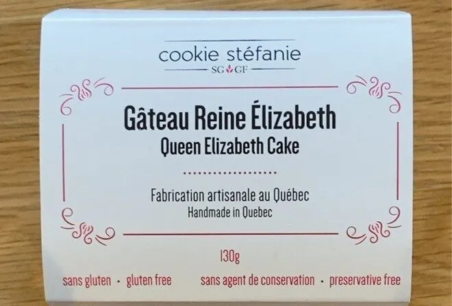 Gateau Reine Élizabeth