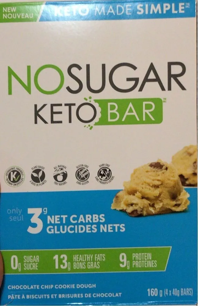 No sugar keto bars