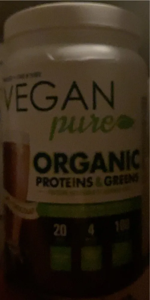 Organic proteins and greens