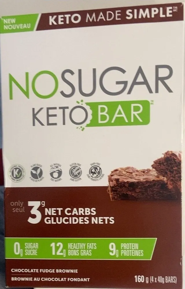 No Sugar Keto Bar