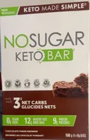 No Sugar Keto Bar