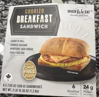 Chorizo Breakfast Sandwich