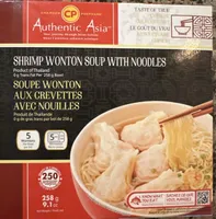 Shrimp Wonton Soup with Noodles