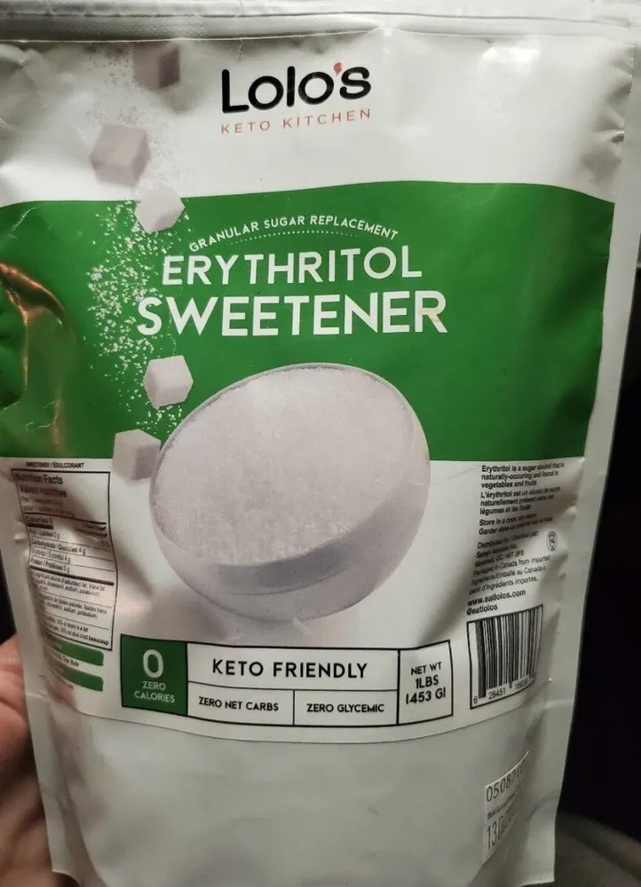 Erythritol sweetner