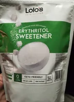 Erythritol sweetner