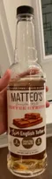 Coffee syrup thin english toffee
