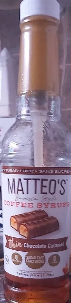 Coffee syrup