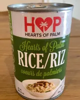 Riz coeurs de palmiers