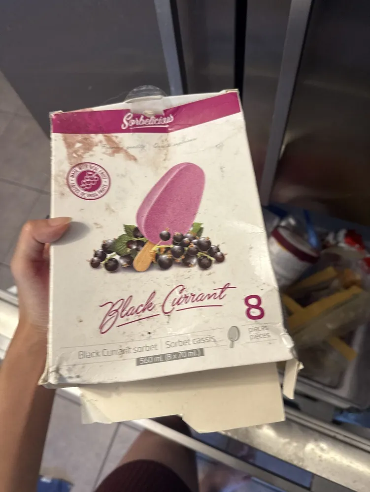Black Currant Sorbet