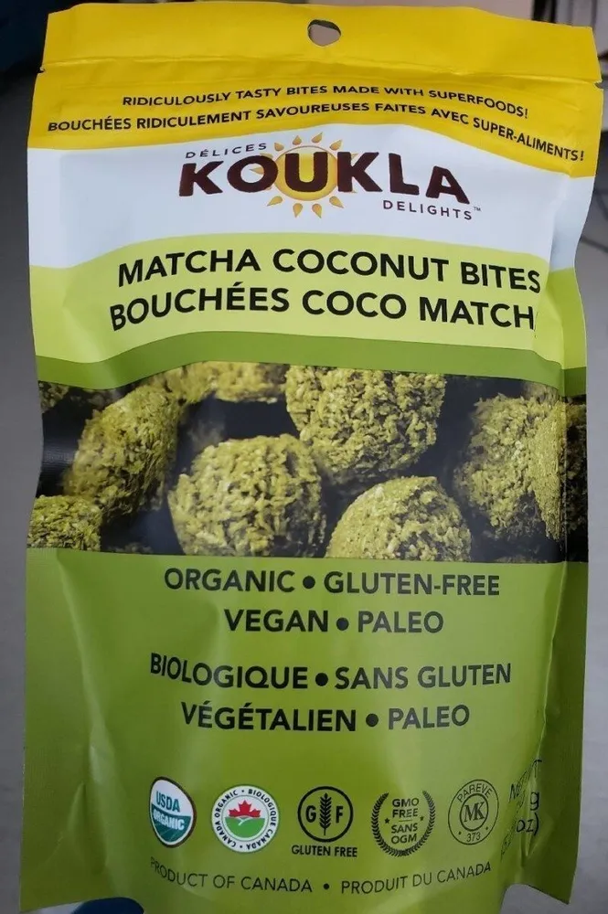 Bouchées Coco Matcha