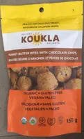 Peanut butter bites with chocolate chips