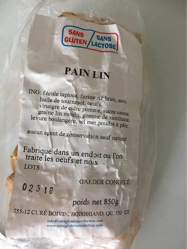 Pain au lin
