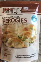 Perogies pomme de terre, bacon et cheddar