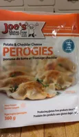 Potatoe and cheddar cheese perogies