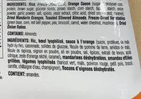 Boeuf mandarin et riz