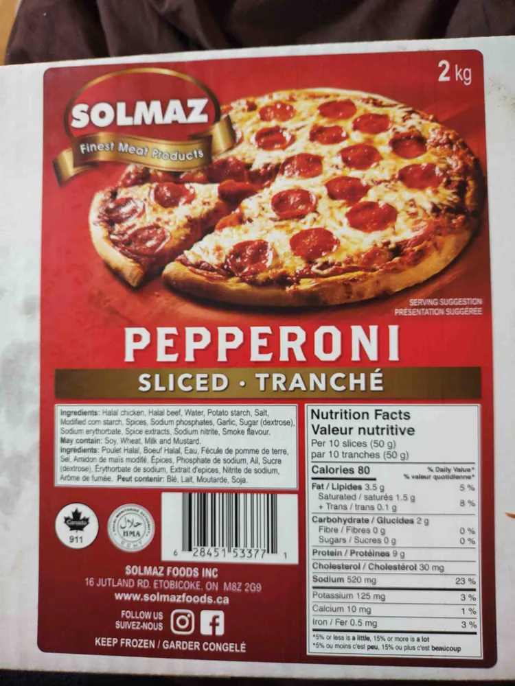 Pepperoni, 10 slices