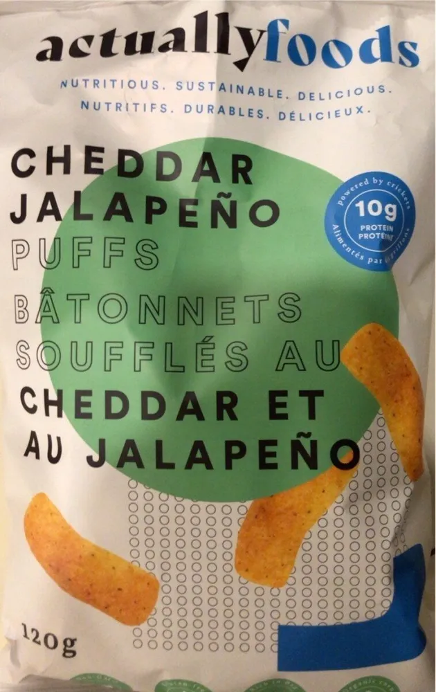 Cheddar jalapeño puffs