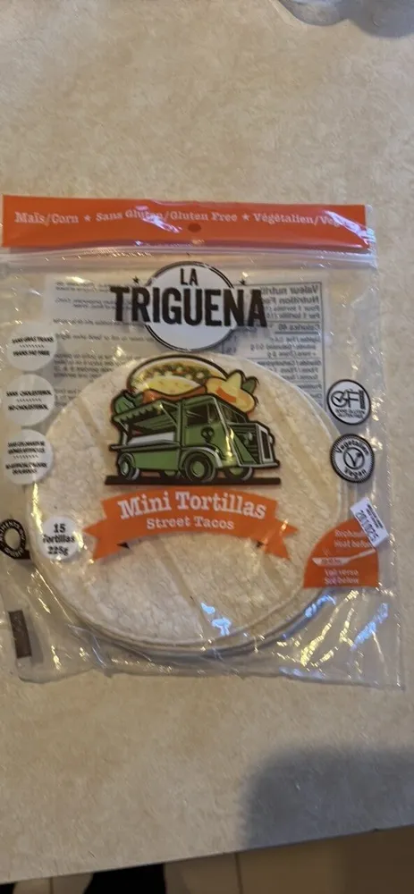 Mini tortillas
