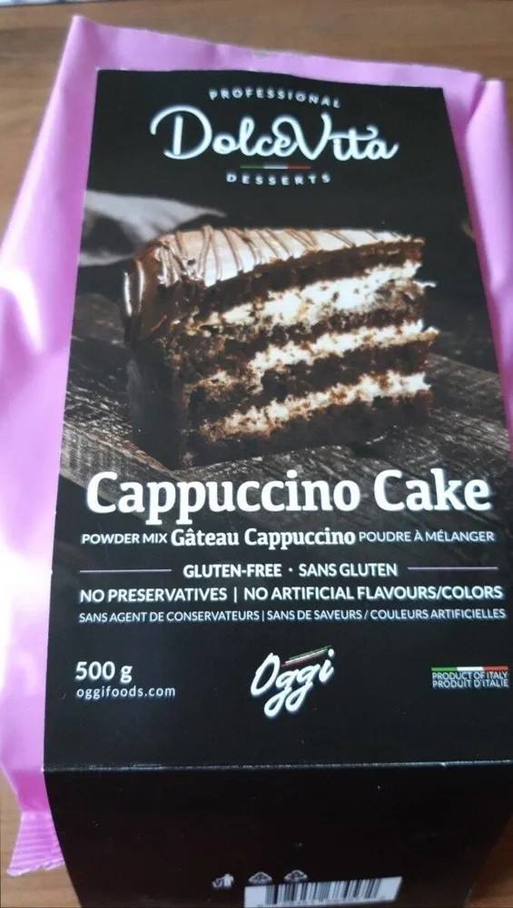 Cappuccino Cake Mix