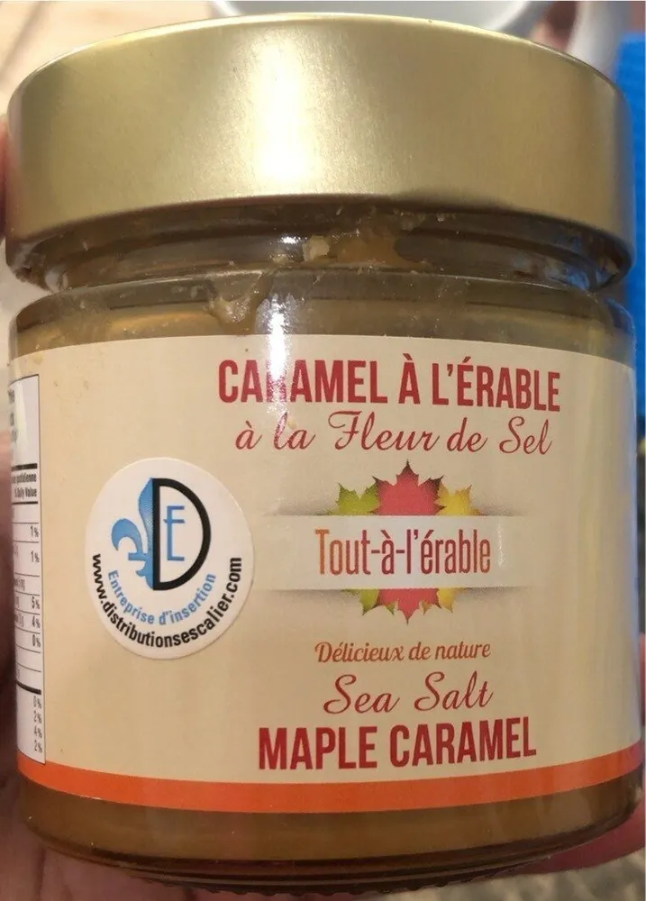 Caramel à érable - Maple caramel sea sealt