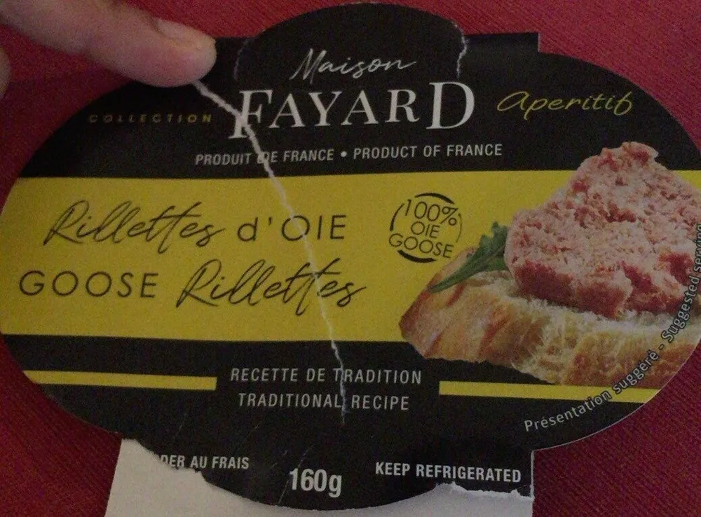 Rillettes d’oie
