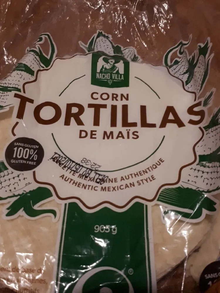 Tortillas de maïs
