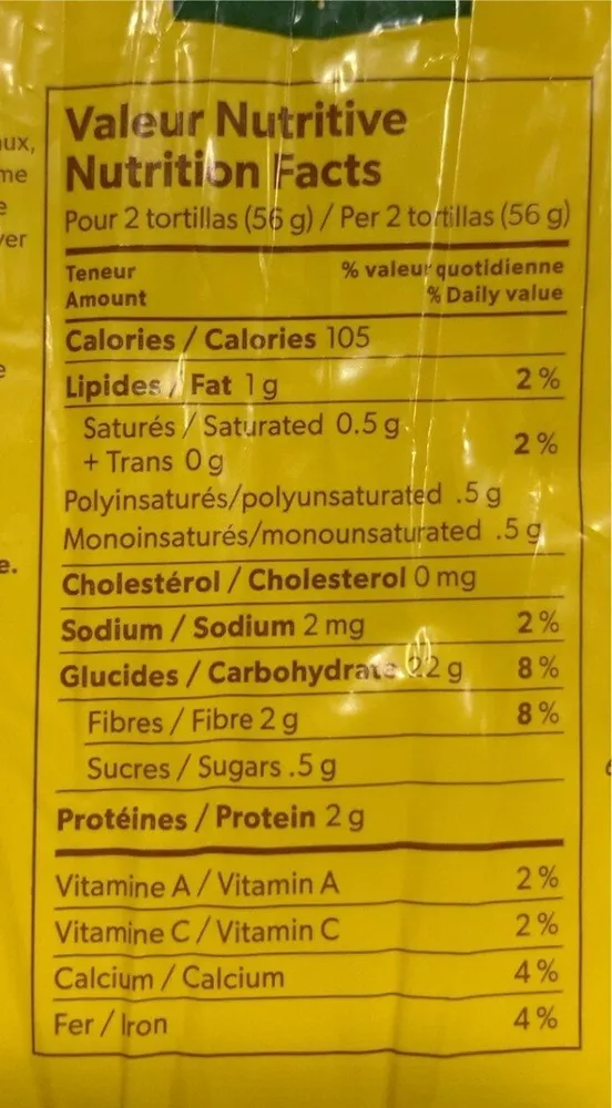 Totillas mais jaune